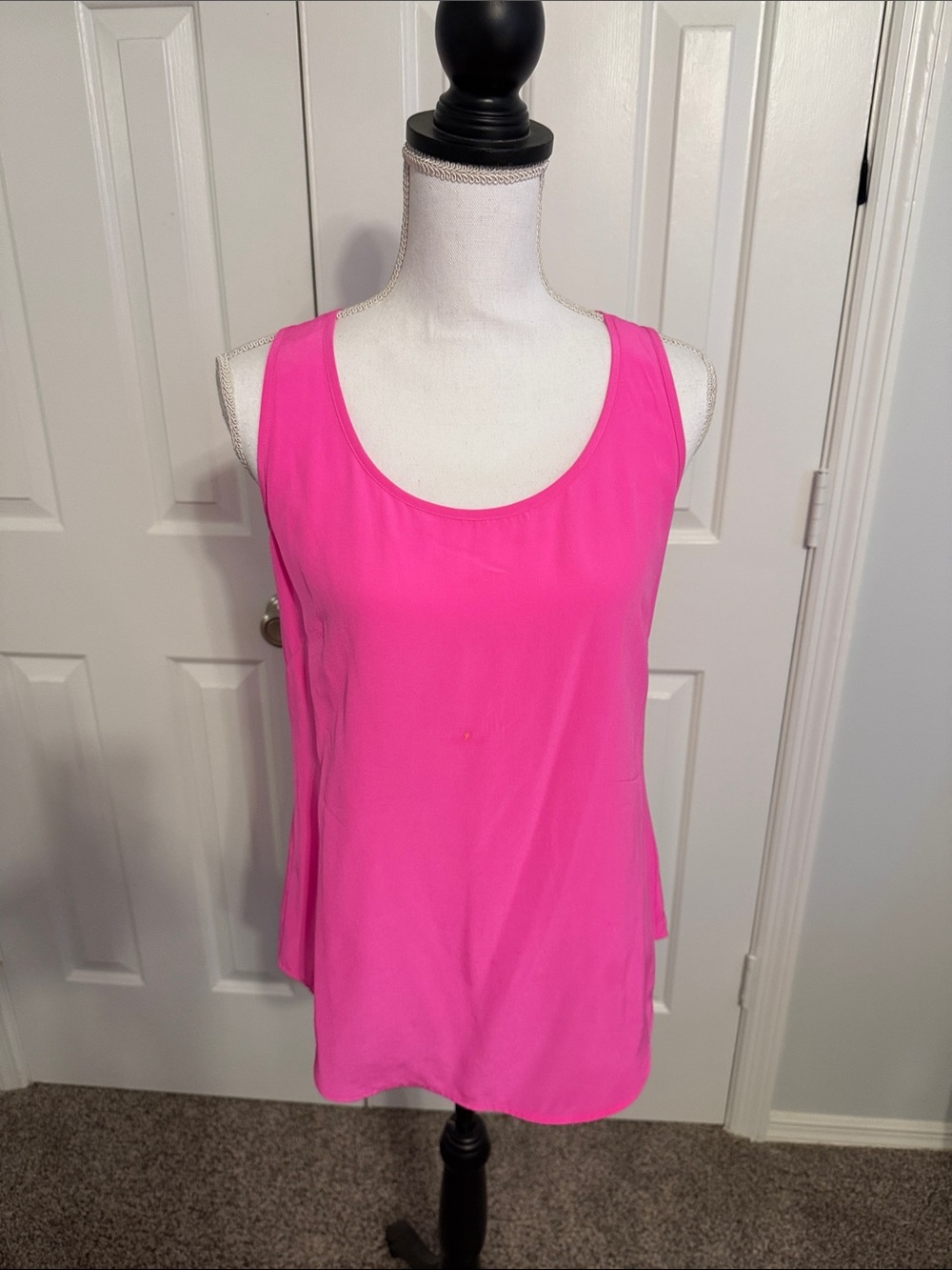 Lilly Pulitzer Hot Pink Scoop Neck Tank